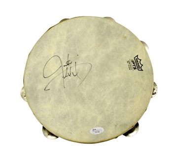 Justin Timberlake Autographed Tambourine